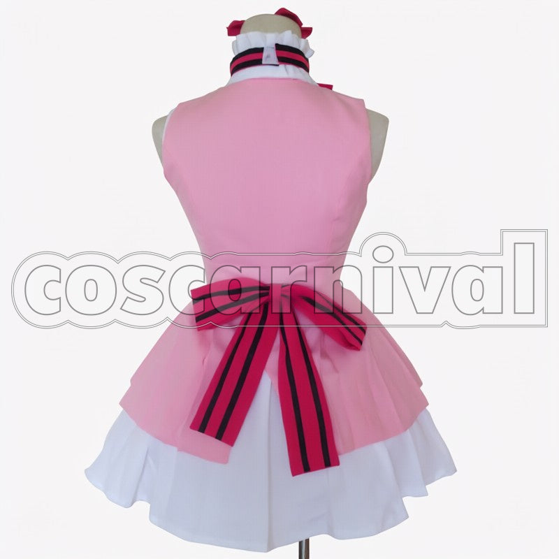 Honoka Kosaka cosplay costume from Love Live! START:DASH!!, back view