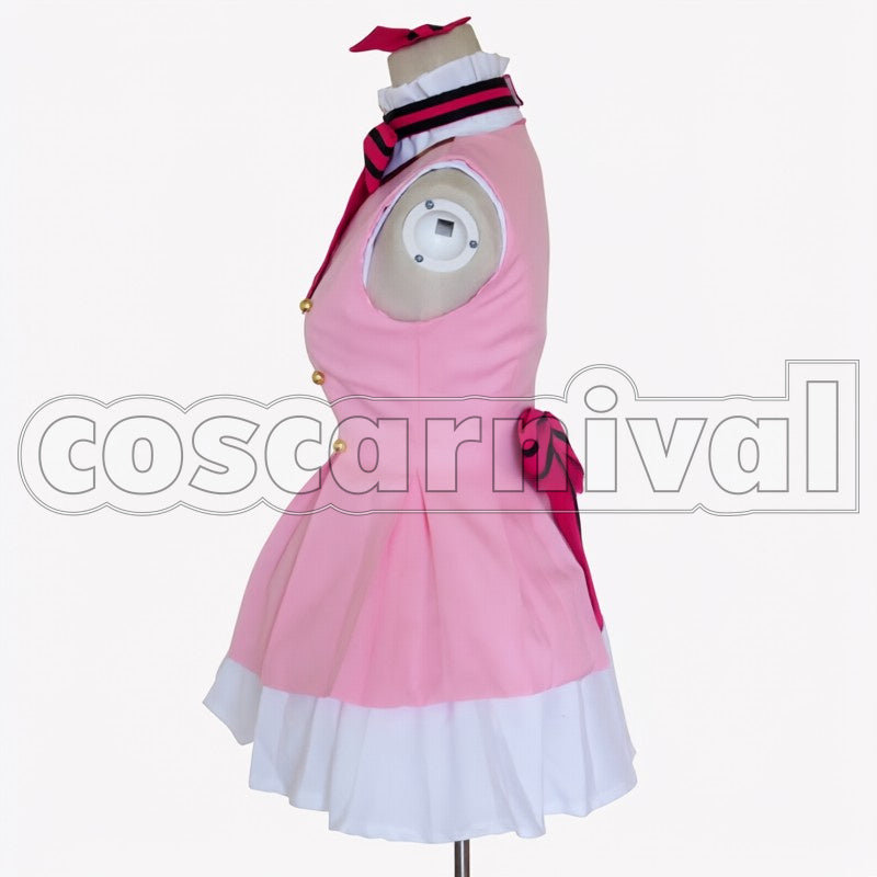 Honoka Kosaka cosplay costume from Love Live! START:DASH!!, side view