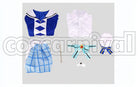Sunshine!! Aqours Chika Takami Cosplay cosplay costume from Love Live!, set view