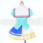 Aozora Jumping Heart Aqours Chika Takami cosplay costume from Love Live! Sunshine!!, back view