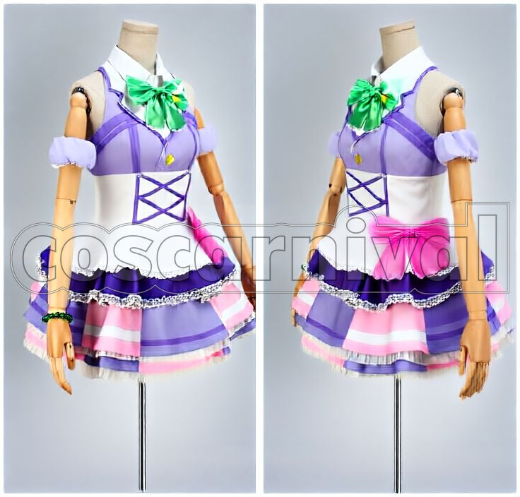 Sunshine!! Aqours Kanan Matsuura Cosplay cosplay costume from Love Live!, front view 2