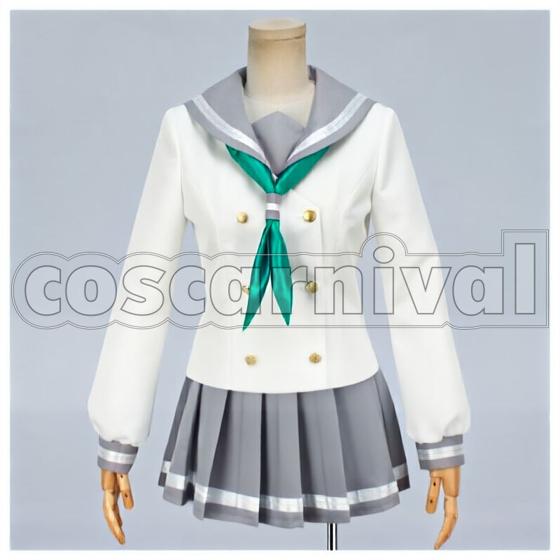 Sunshine!! Aqours Kanan Matsuura, Dia Kurosawa, Mari Ohara Cosplay cosplay costume from Love Live!, front view 1