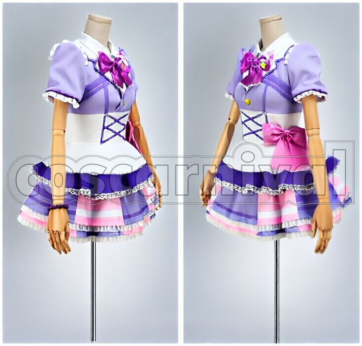 Sunshine!! Aqours Mari Ohara Cosplay cosplay costume from Love Live!, front view 2