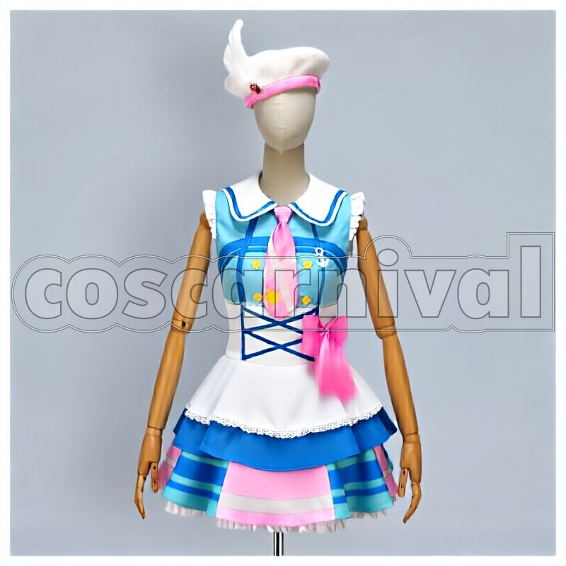 Sunshine!! Aqours Riko Sakurauchi Cosplay cosplay costume from Love Live!, front view 1