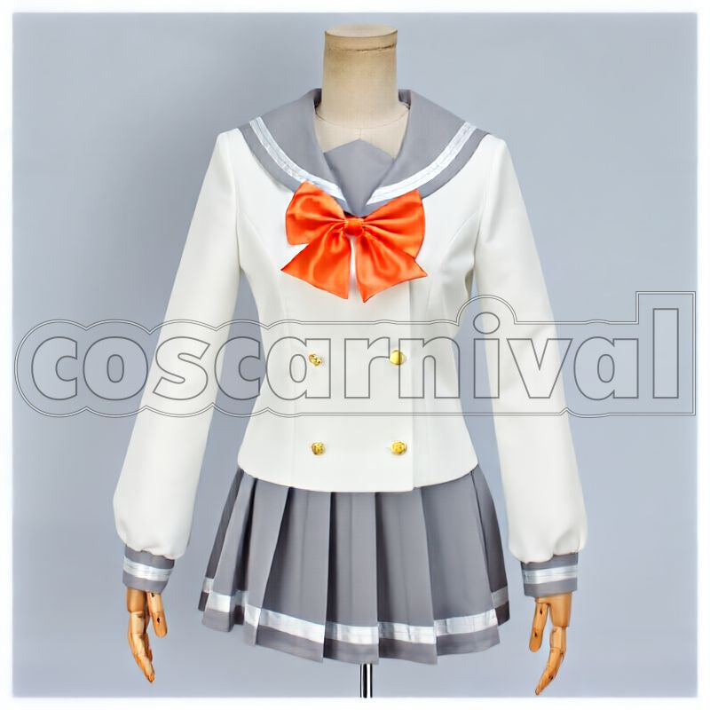 Sunshine!! Aqours Ruby Kurosawa, Hanamaru Kunikida, Yoshiko Tsushima Cosplay cosplay costume from Love Live!, front view 1