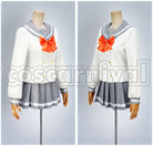 Sunshine!! Aqours Ruby Kurosawa, Hanamaru Kunikida, Yoshiko Tsushima Cosplay cosplay costume from Love Live!, front view 2
