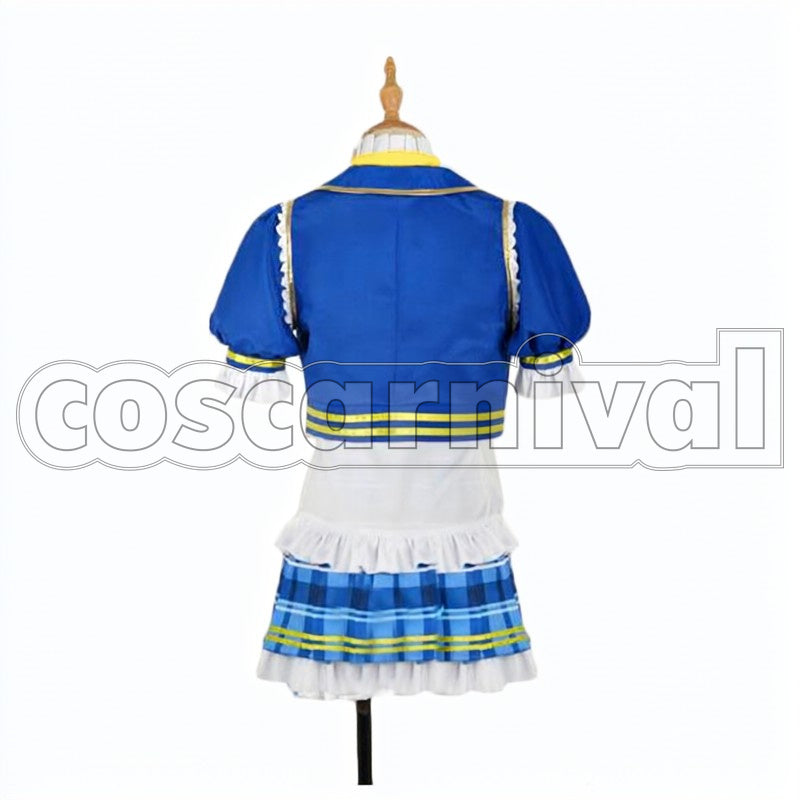 Hanamaru Kunikida School Idol Festival cosplay costume from Love Live! Sunshine!!, back view