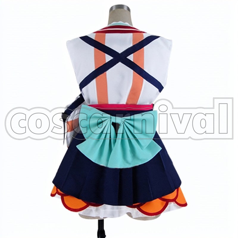 Kanan Matsuura Mijuku DREAMER cosplay costume from Love Live! Sunshine!!, back view
