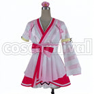 Riko Sakurauchi cosplay costume from Love Live!, front view