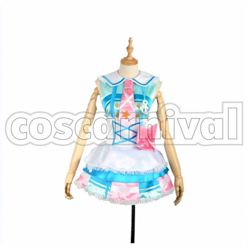 Riko Sakurauchi cosplay costume from Love Live!, front view
