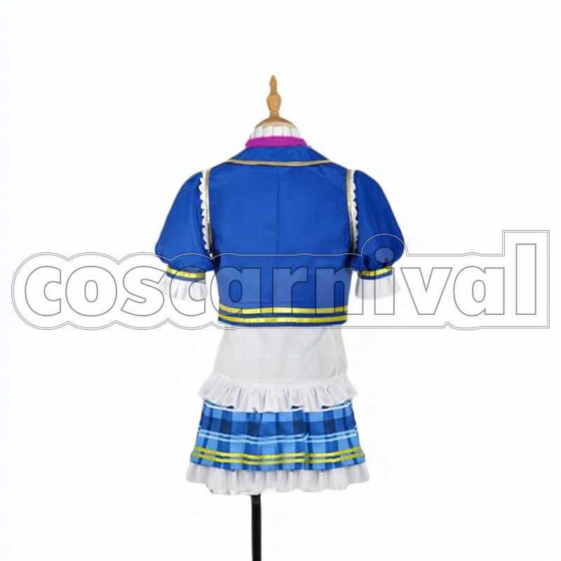 Mari Ohara School Idol Festival cosplay costume from Love Live! Sunshine!!, back view