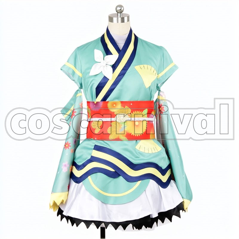 Kotori Minami cosplay costume from Love Live!, front view