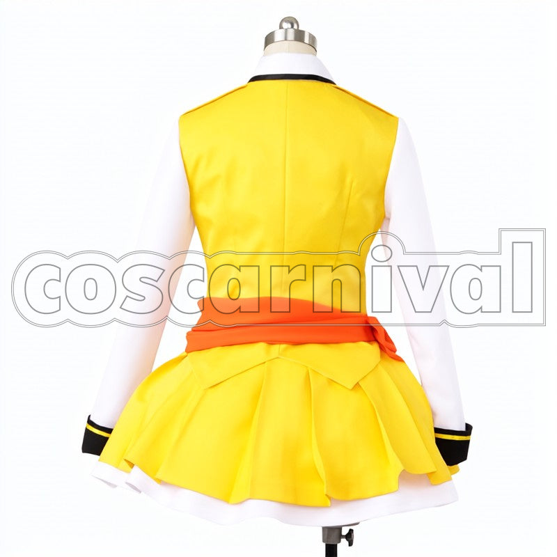 School Idol Movie Insert Song SUNNY DAY SONG ? HEARTBEAT Umi Sonoda cosplay costume from Love Live! The, back view