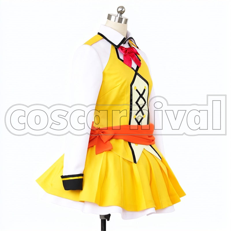 School Idol Movie Insert Song SUNNY DAY SONG ? HEARTBEAT Umi Sonoda cosplay costume from Love Live! The, side view