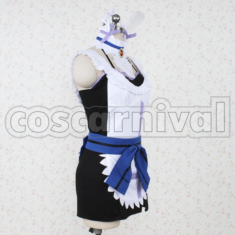 Sonoda Maid Outfit mogyuttolovede Sekkin Chuu! ! cosplay costume from Love Live! Umi, side view 2