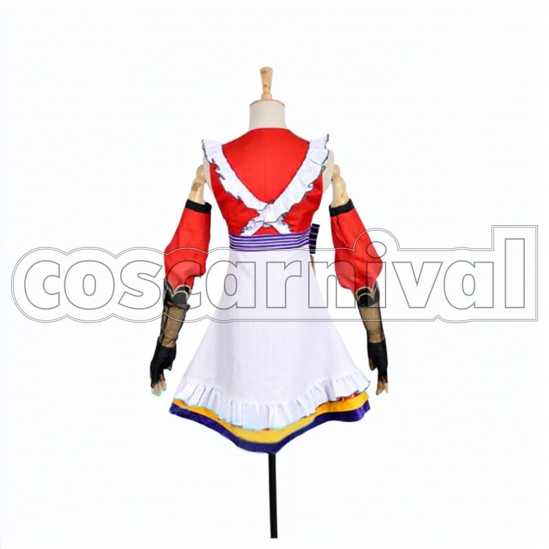 Sonoda Ninja Awakened cosplay costume from Love Live! Umi, back view