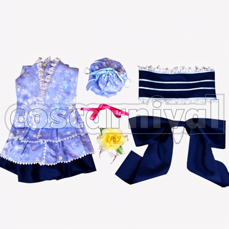 Sonoda Summer Festival cosplay costume from Love Live! Umi, front view 2