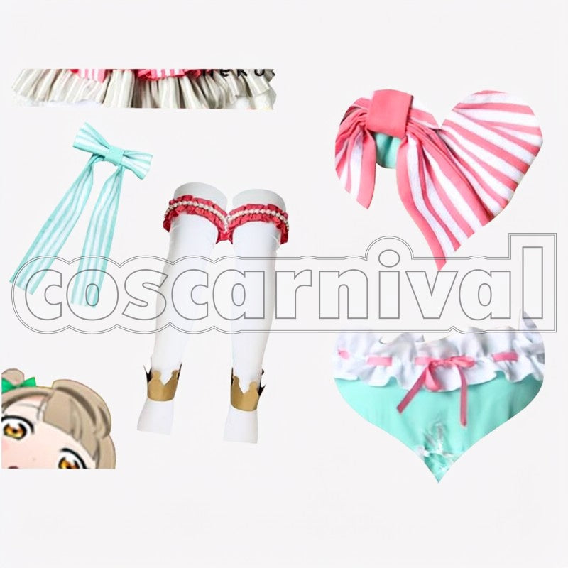 May Edition Princess Fairy Tale Thumbelina Kotori Minami Awakened cosplay costume from Love Live! UR, detail-1