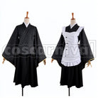 Cafe Maid Pre-Awakening Umi Sonoda cosplay costume from Love Live! UR, front view 2