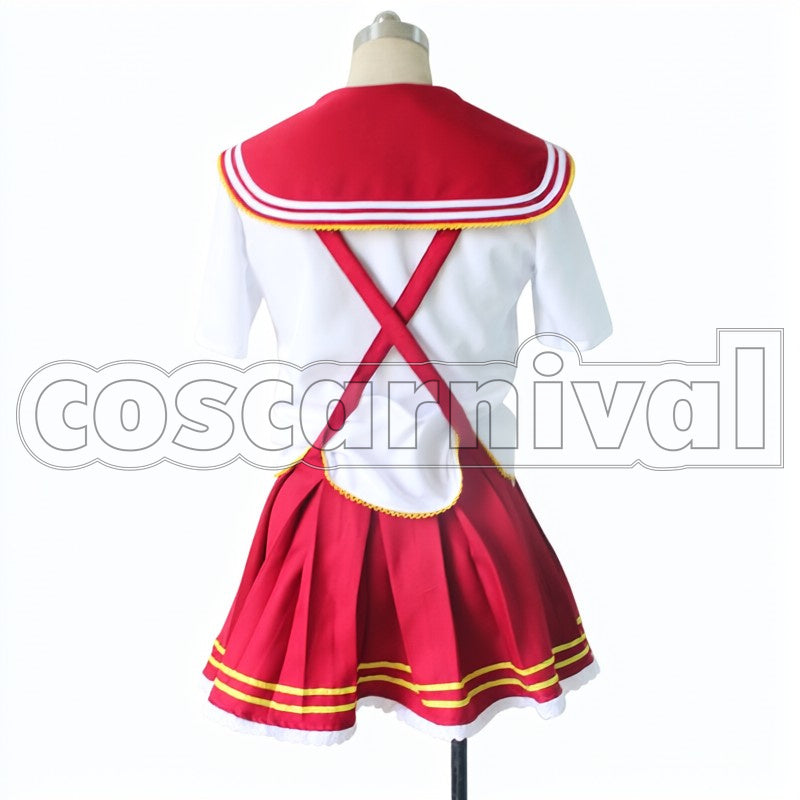 SR Awakened Honoka Kosaka cosplay costume from Love Live! Valentine, back view 2