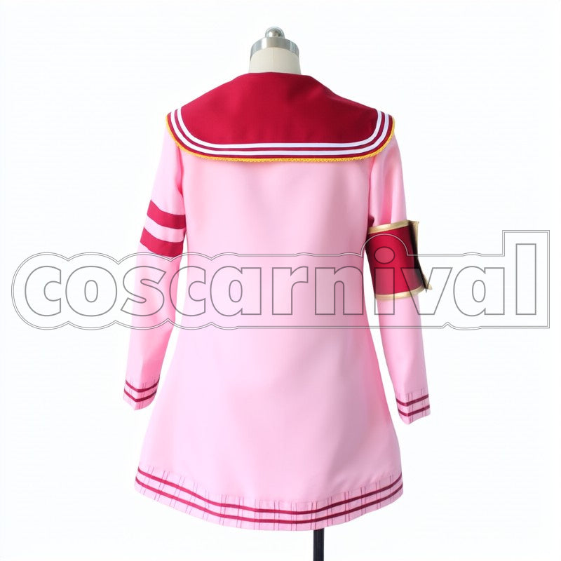 SR Awakened Rin Hoshizora cosplay costume from Love Live! Valentine, back view