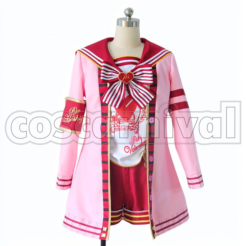 Rin Hoshizora cosplay costume from Love Live!, front view