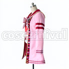 SR Awakened Rin Hoshizora cosplay costume from Love Live! Valentine, side view