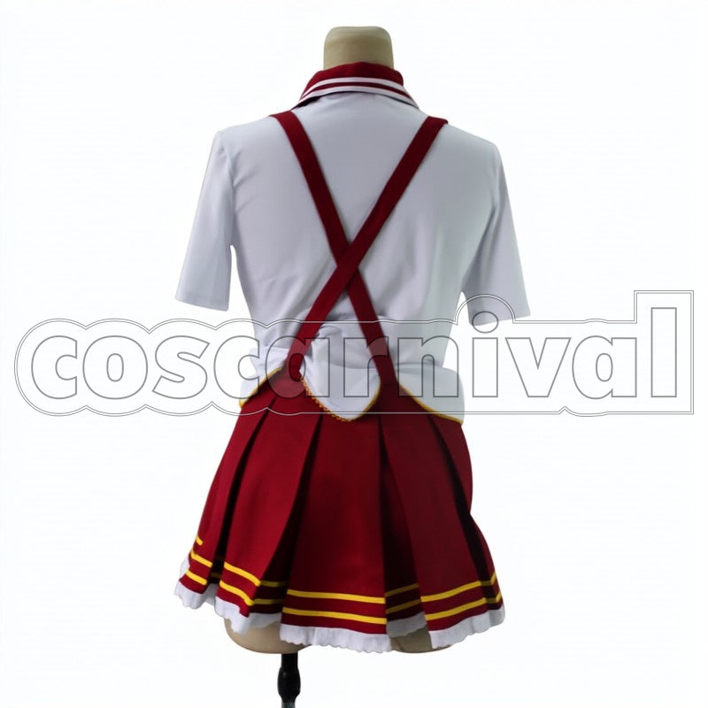 SR Awakened Umi Sonoda cosplay costume from Love Live! Valentine, back view 2