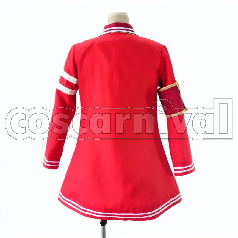 SR Awakened Umi Sonoda cosplay costume from Love Live! Valentine, back view