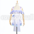 Day UR Hanayo Koizumi cosplay costume from Love Live! White, back view