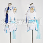 Rush Eli Ayase cosplay costume from Love Live! Wonderful, side view