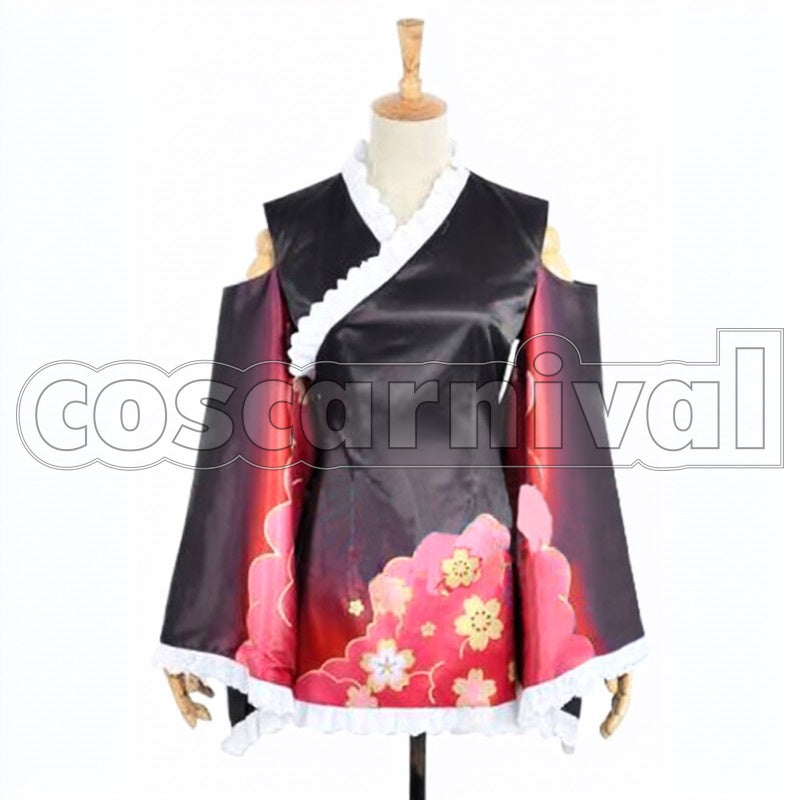 Awakened Nico Yazawa cosplay costume from Love Live! Yokai, front view 2