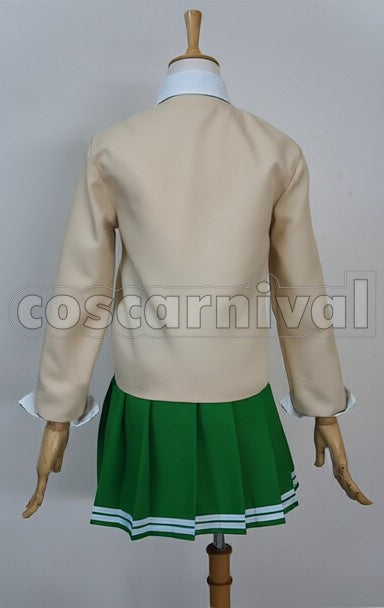 Lab Fujisaki Girls Middle School Natsuo Maki maki cosplay costume from Love, back view