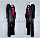 Ortolani Faux Leather Coat Cosplay cosplay costume from Luckydog1 Bernardo, front view 2