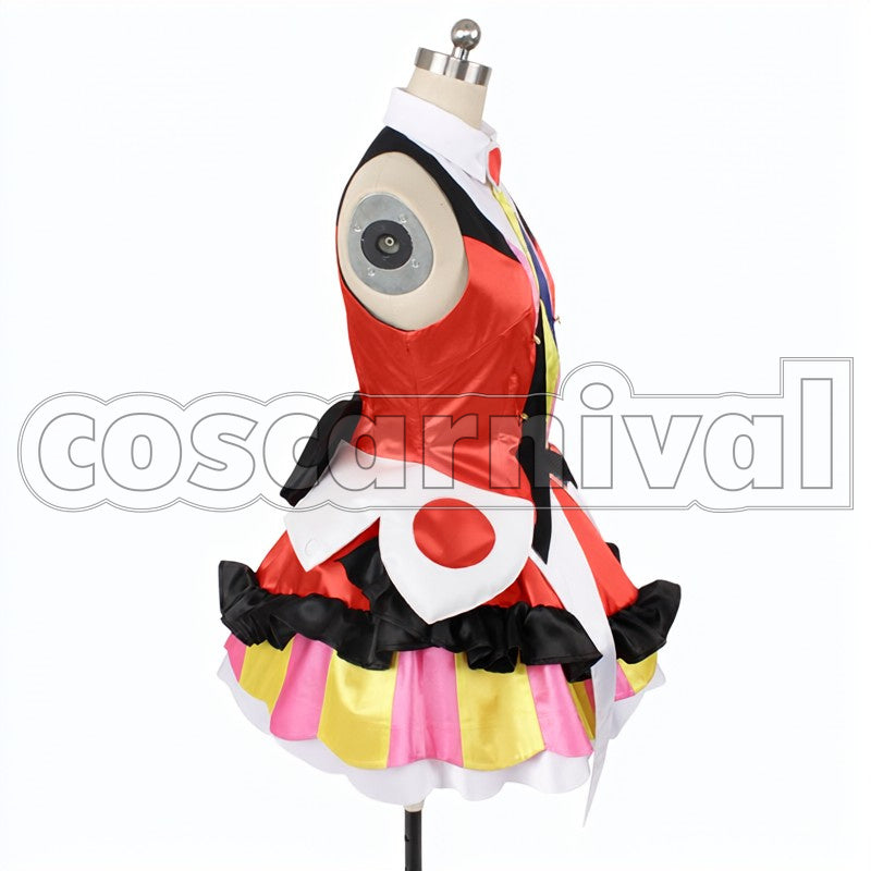 Freyja Wion cosplay costume from Macross Delta, side view