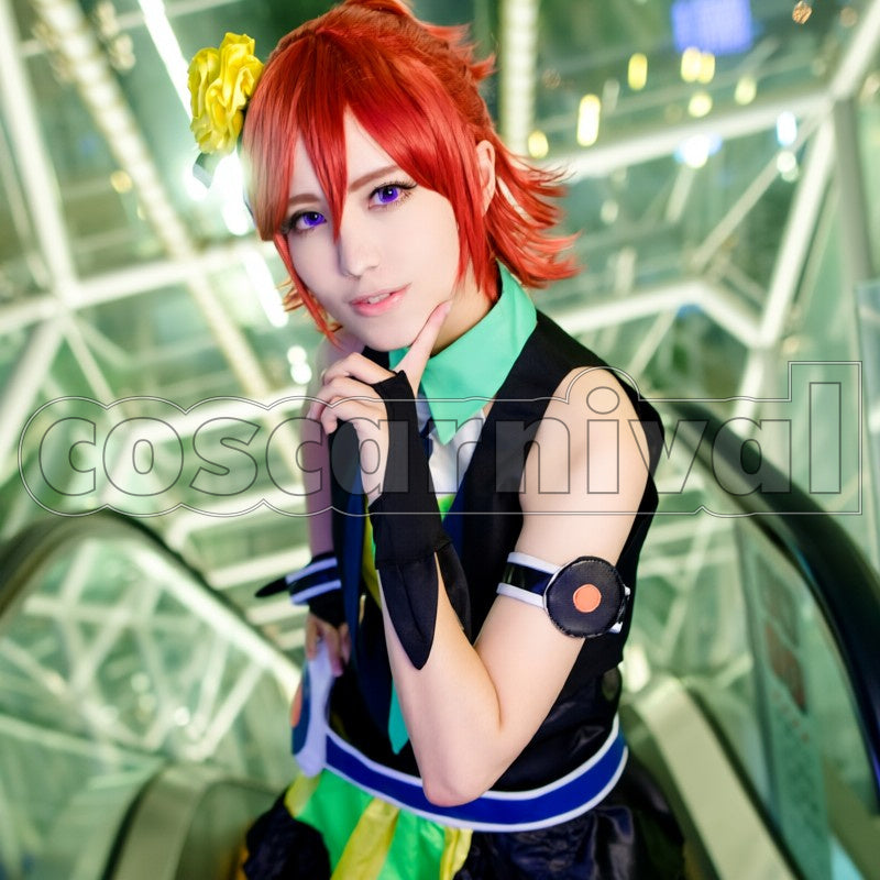 Kaname Buccaneer cosplay costume from Macross Delta, front view 2