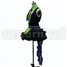 Kaname Buccaneer cosplay costume from Macross Delta, side view 2