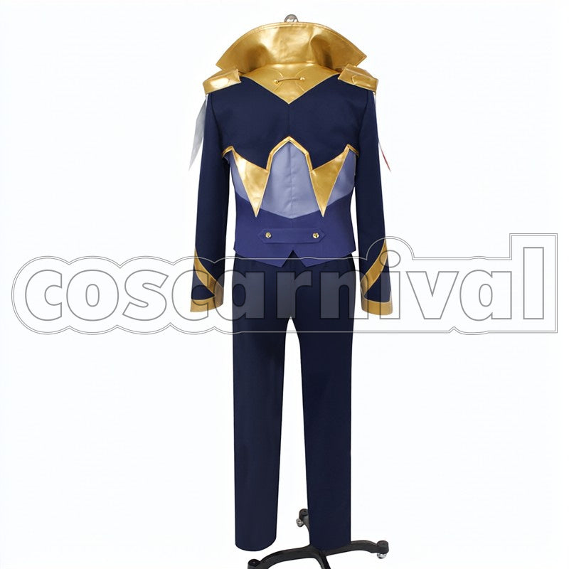 Keith Aero Windermere cosplay costume from Macross Delta, back view