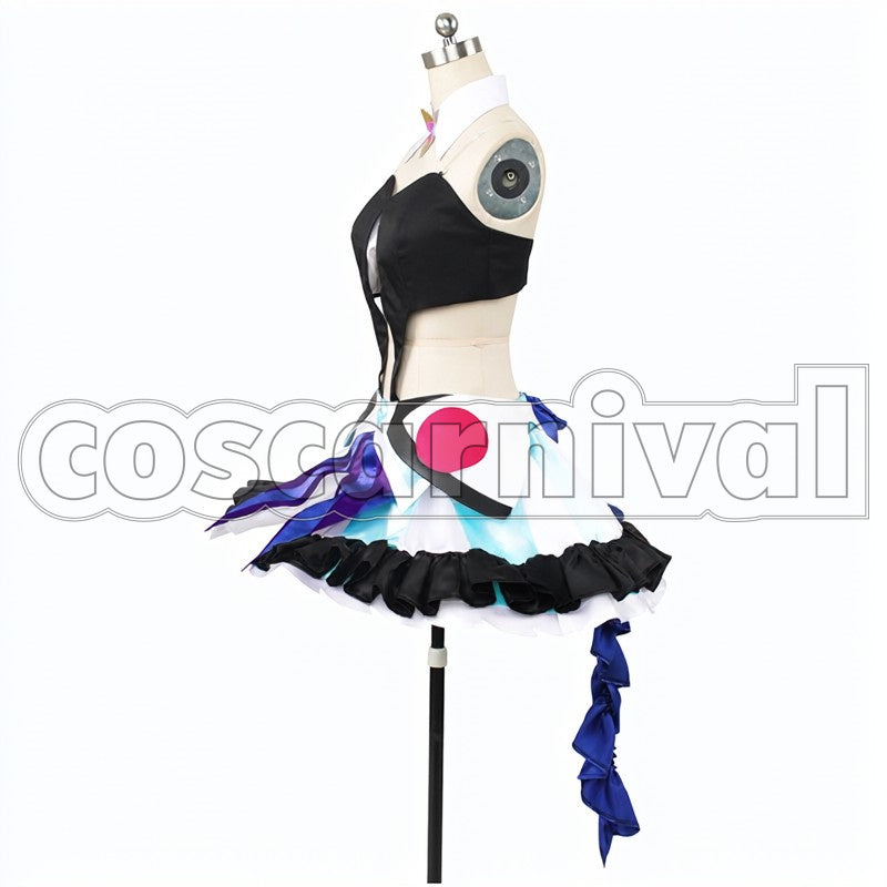 Mikumo Guynemer cosplay costume from Macross Delta, side view 4