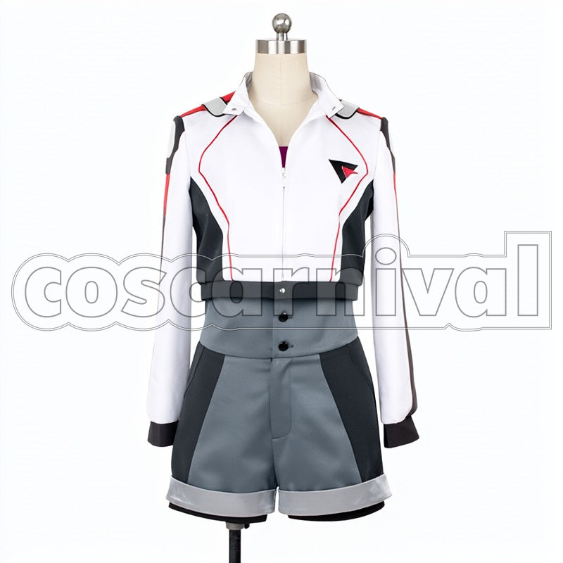 Mirage Farina Jenius cosplay costume from Macross Delta, front view