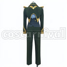 Theo Jussila cosplay costume from Macross Delta, back view