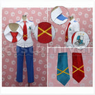 Michael Blanc Mihoshi Academy Necktie 2 Colors Cosplay cosplay costume from Macross Frontier, colors 41460 detail view 3