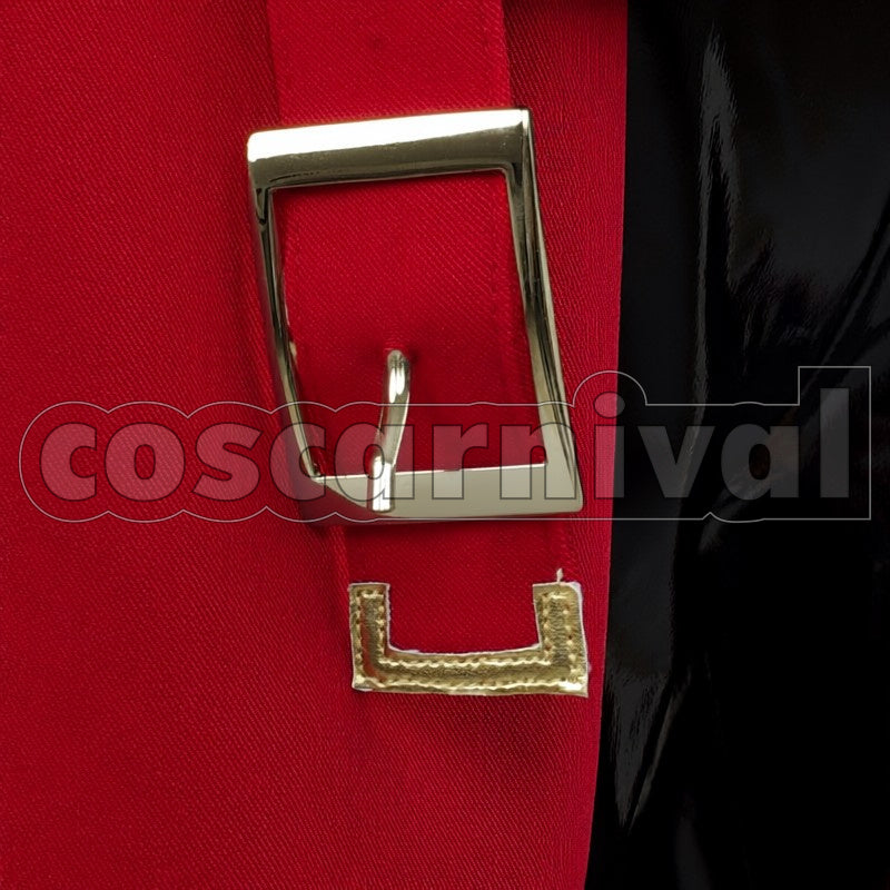 makurosu furontia sheriru Sagittarius Sagittarius Red Military cosplay costume from Macross Frontier, detail-8