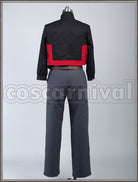 S.M.S. Skull Platoon cosplay costume from Macross Frontier, back view