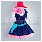 The False Songstress Sheryl Nome Cosplay cosplay costume from Macross Frontier:, front view 1