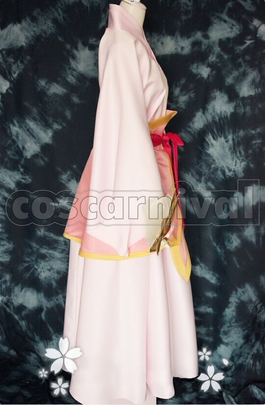 Hakuei Ren cosplay costume from Magi, side view