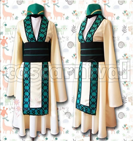 jafaru cosplay costume from Magi, front view