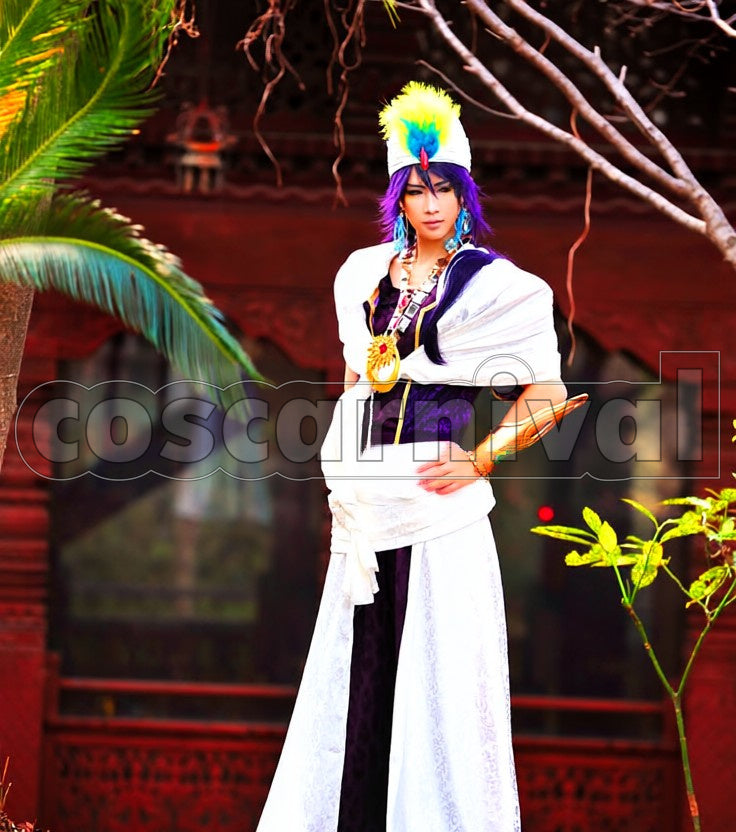 Sindria Kingdom Sinbad With cosplay costume from Magi, front view 4