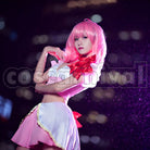 Ore Saki Uno Pre-Transformation Cosplay cosplay costume from Magical Girl, front view 1