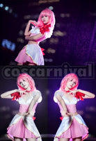 Ore Saki Uno Pre-Transformation Cosplay cosplay costume from Magical Girl, front view 3